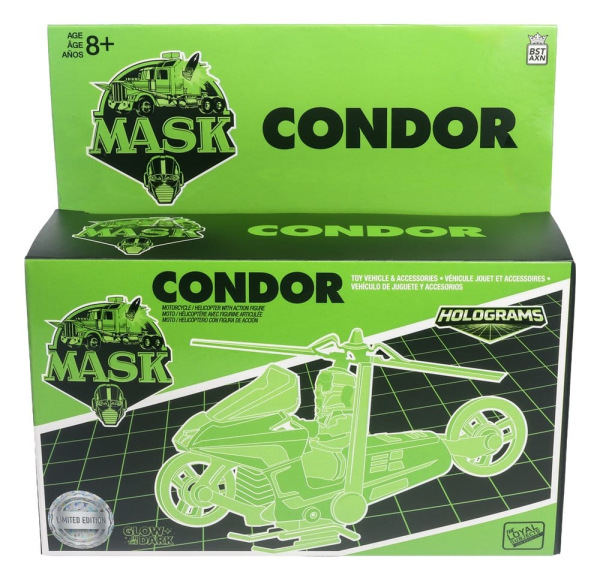 M.A.S.K. Vehicle Condor Hologram Variant (Glow in the Dark) 9
