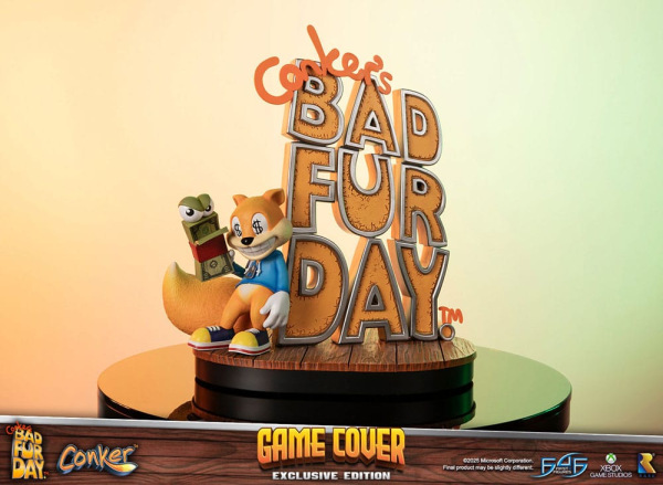 Conker´s Bad Fur Day Statue Game Cover Exclusive Edition 45 cm 8