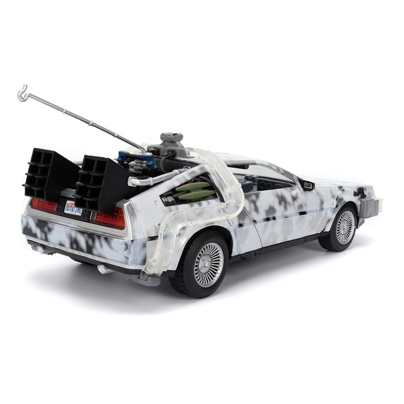 Back to the Future Diecast Model 1/24 Time Machine Frost 1