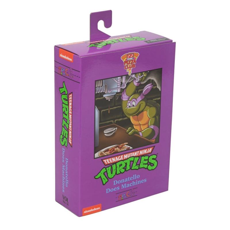 Teenage Mutant Ninja Turtles (Cartoon) Action Figure Ultimate Donatello VHS 18 cm