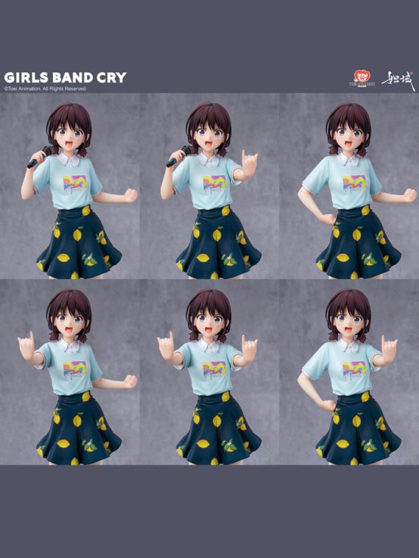 Girls Band Cry Natsu wo Mankitsu shite Sakebe Series No. 1 PVC Statue 1/7 Nina Iseri 24 cm 9