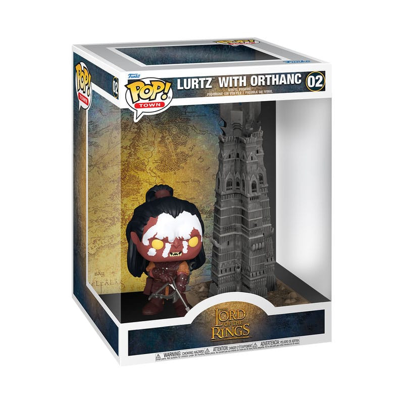 Lord of the Rings POP! Town Vinyl Figure Lurtz w/Tower 9 cm 1