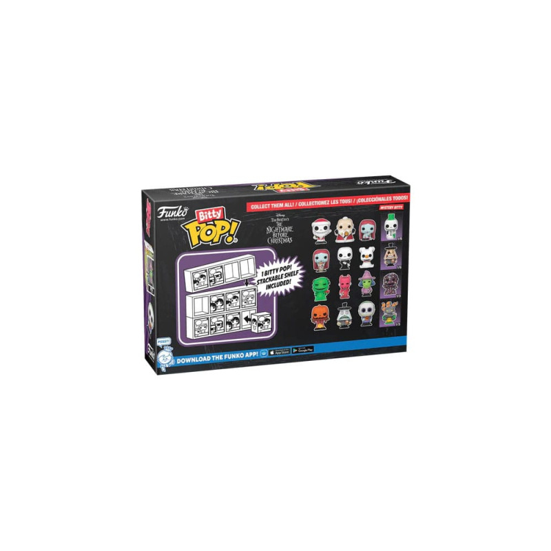 Nightmare Before Christmas Bitty POP! Vinyl Figure 4-Pack Oogie Boogie 2,5 cm 1