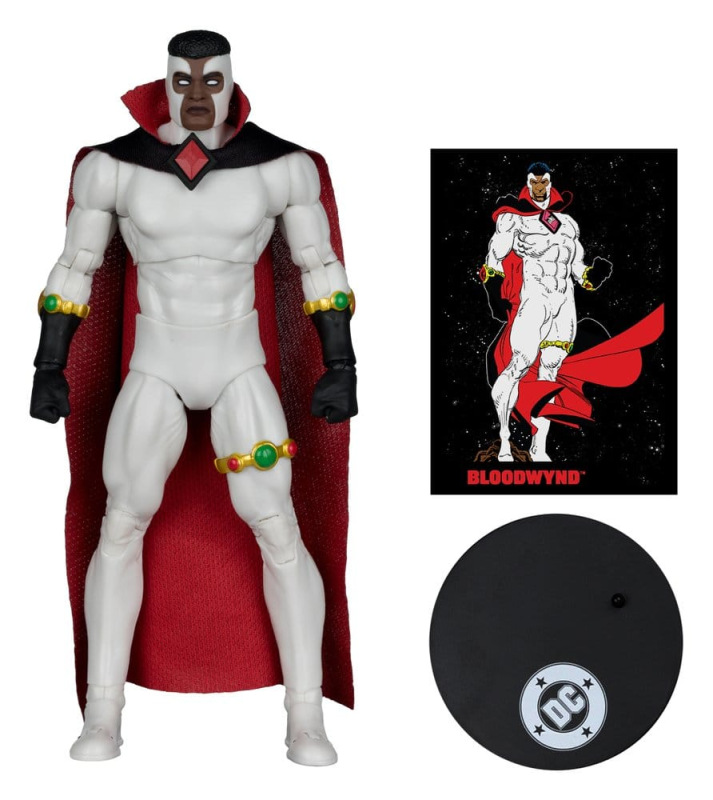 DC Direct Page Punchers Action Figure Bloodwynd (Justice League #77) (Red Platinum Edition) 18 cm 2