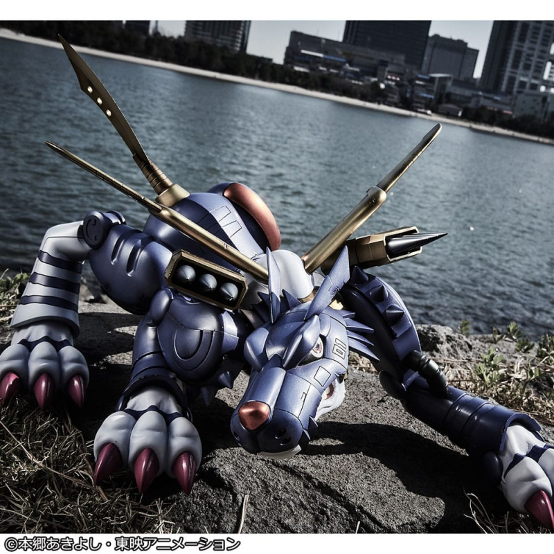 Digimon Adventure Precious G.E.M. Series PVC Statue Metal Garurumon & Ishida Yamato 30 cm 11