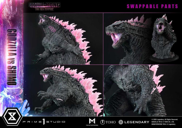 Godzilla x Kong: The New Empire Ultimate Diorama Masterline Series Statue Godzilla vs Shimo 86 cm 6
