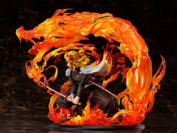 Demon Slayer: Kimetsu no Yaiba Statue 1/8 Kyojuro Rengoku 26 cm 4