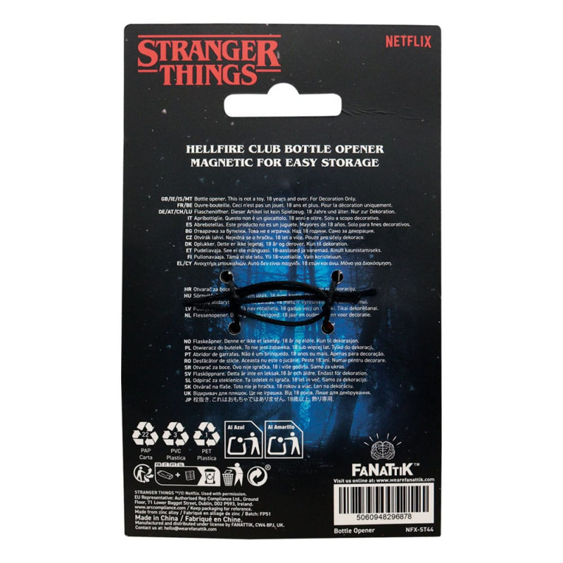 Stranger Things Bottle Opener Hellfire Club 2