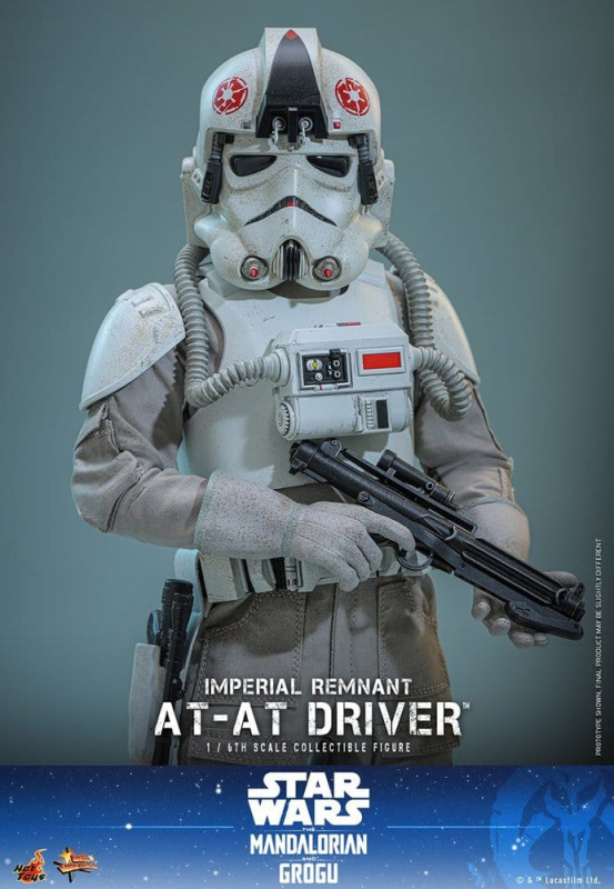 Star Wars Movie Masterpiece Action Figure 1/6 Imperial Remnant AT-AT Driver 30 cm 11