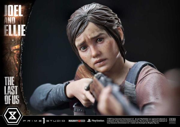 The Last of Us Part I Ultimate Premium Masterline Series Statue Joel & Ellie Deluxe Version (The Las 4