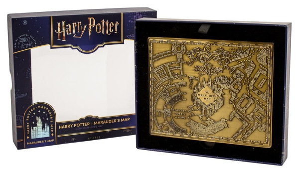 Harry Potter Replica Marauder's Map Metal Map 15 cm 3