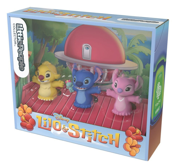 Lilo & Stitch Little People Collector Mini Figure 3-Pack Stitch & The Cousins 7 cm 9
