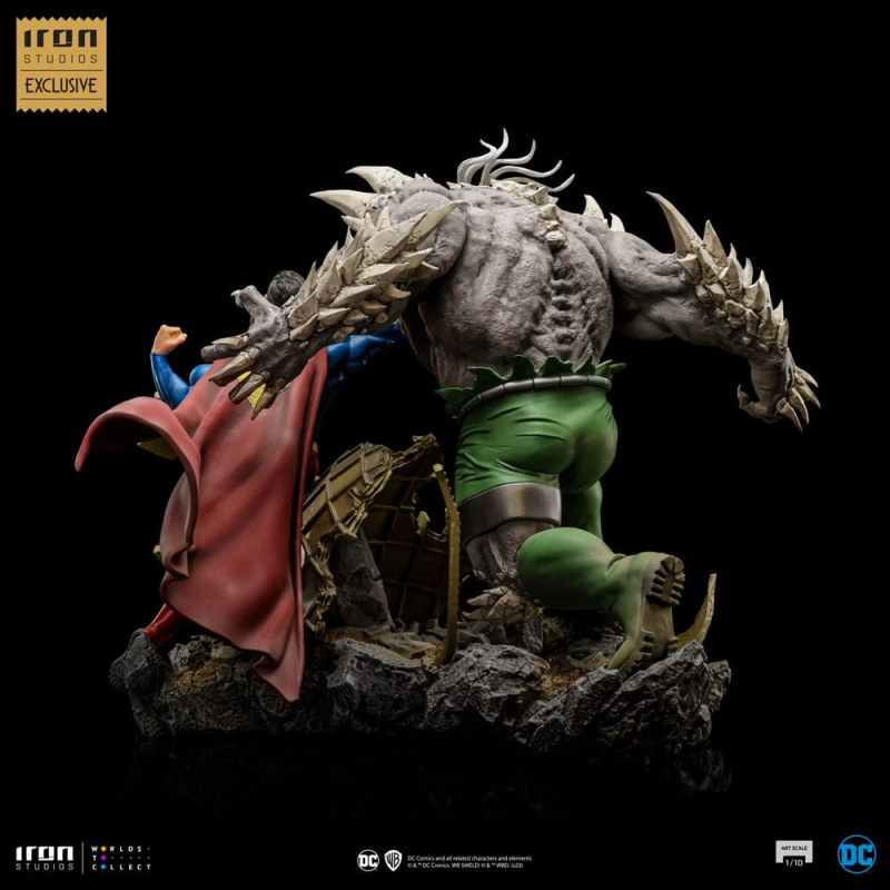 DC Comics BDS Art Scale Statue 1/10 Superman vs Doomsday heo EU Exclusive 30 cm 13