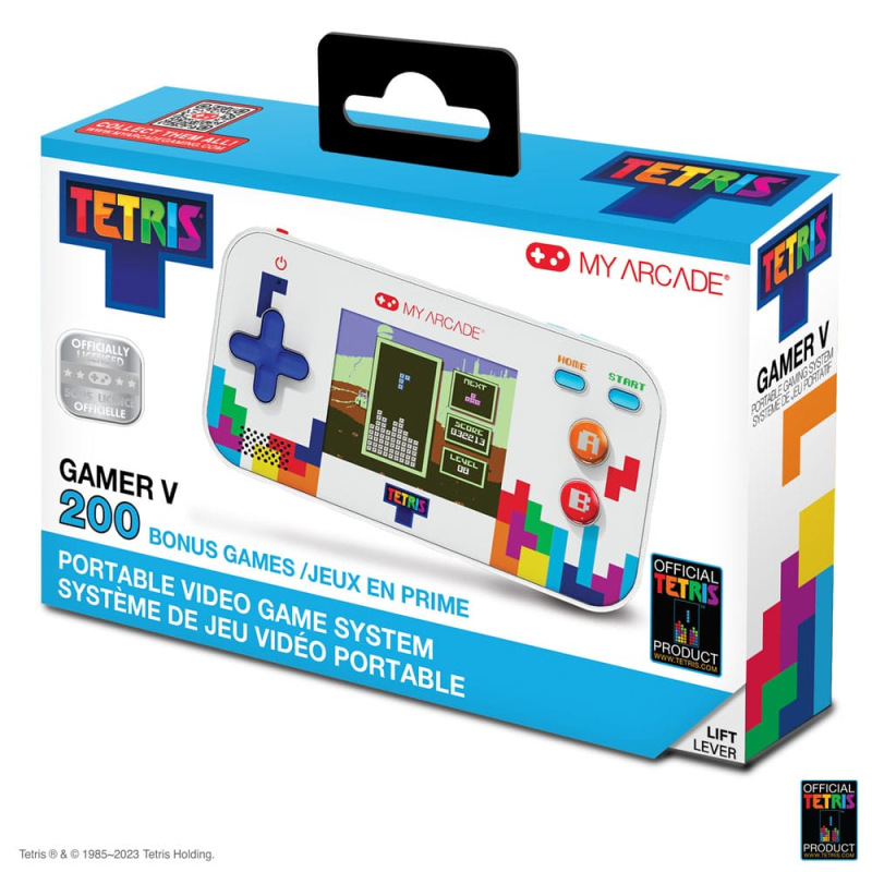 Tetris Portable Video Gaming System Gamer V 9