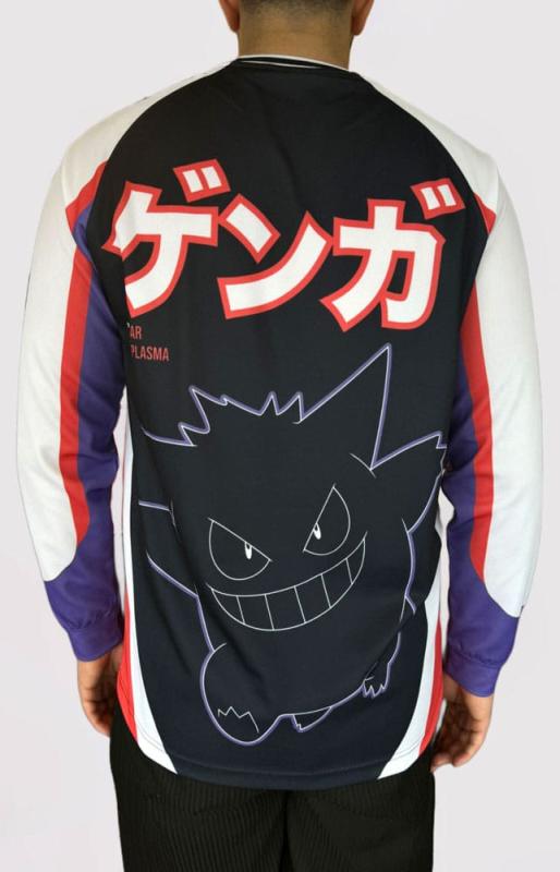 Pokemon Sweater Soccer Jersey Gengar Size S