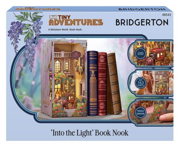 Bridgerton Tiny Adventures Book Nook Mini Diorama Into the Light 18 cm 1