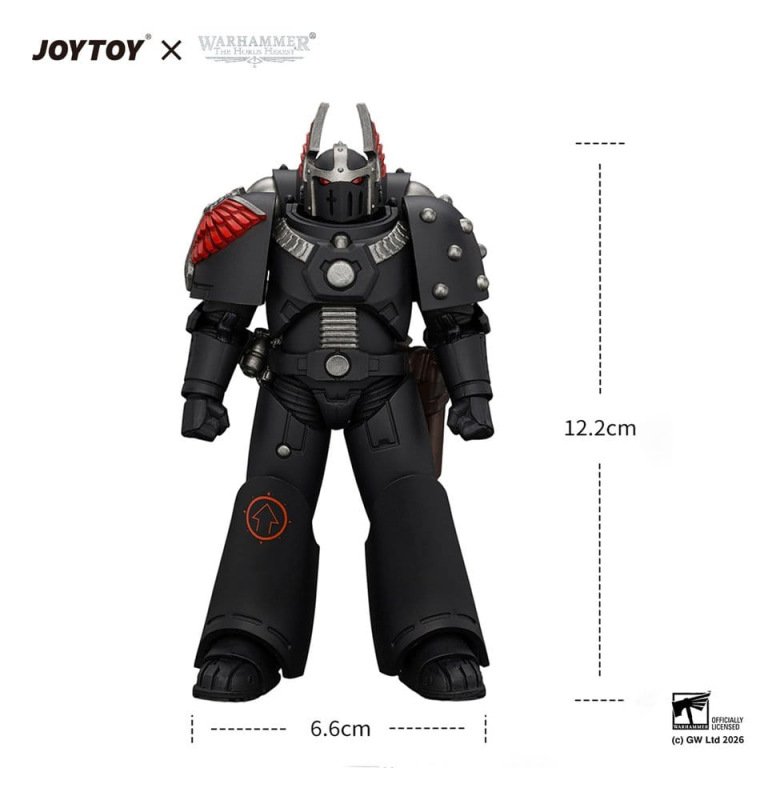 Warhammer The Horus Heresy MKVI Tactical Sergeant Dark Angels 12 cm 4