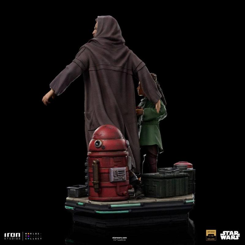 Star Wars: Obi-Wan Kenobi Deluxe Art Scale Statue 1/10 Obi-Wan & Young Leia 20 cm