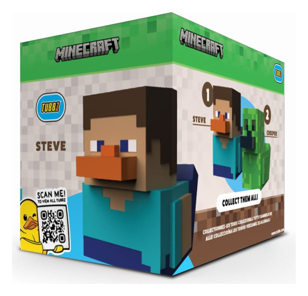 Minecraft Tubbz PVC Figure Steve Boxed Edition 10 cm 1