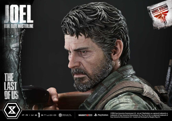 The Last of Us (Part I) Real Elite Masterline Statue 1/4 Joel Bonus Version 52 cm 9