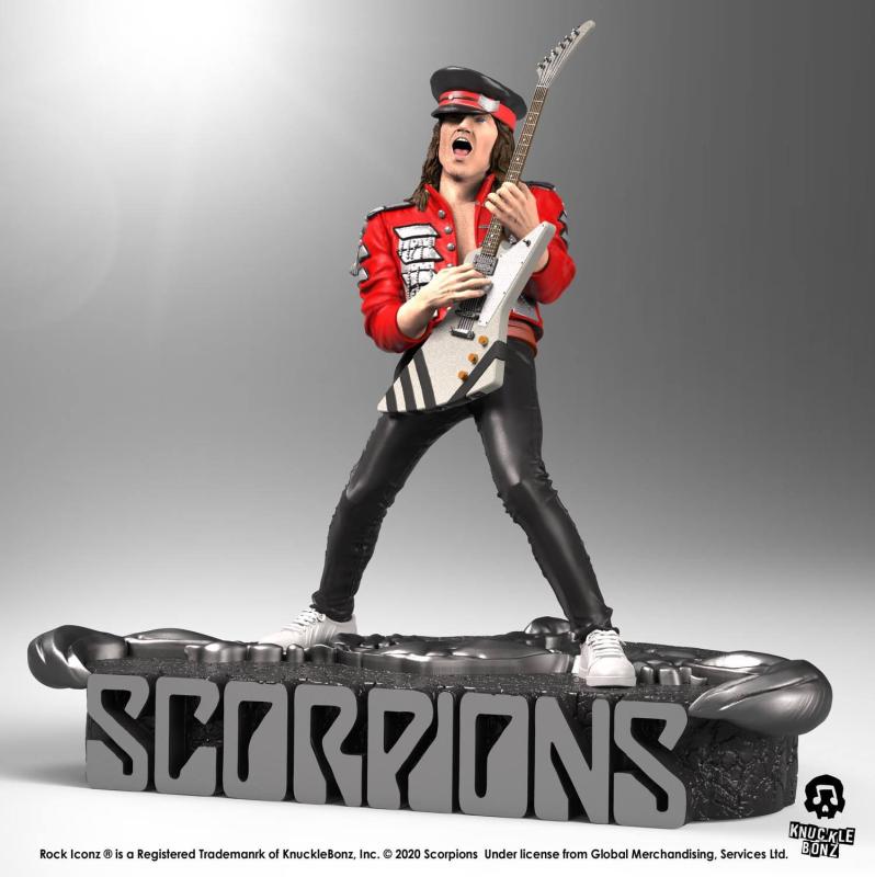 Scorpions Rock Iconz Statue Matthias Jabs Limited Edition 22 cm 2