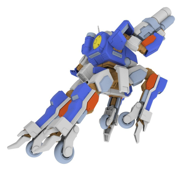 Wolf Fang Sky Fang 2001 Plastic Model Kit TYPE03 Karyu 12 cm 11