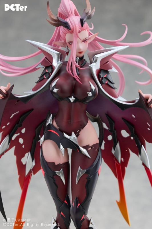 Original Character PU Figure 1/7 Heslion Draco Bellatrix Feminina 27 cm 4