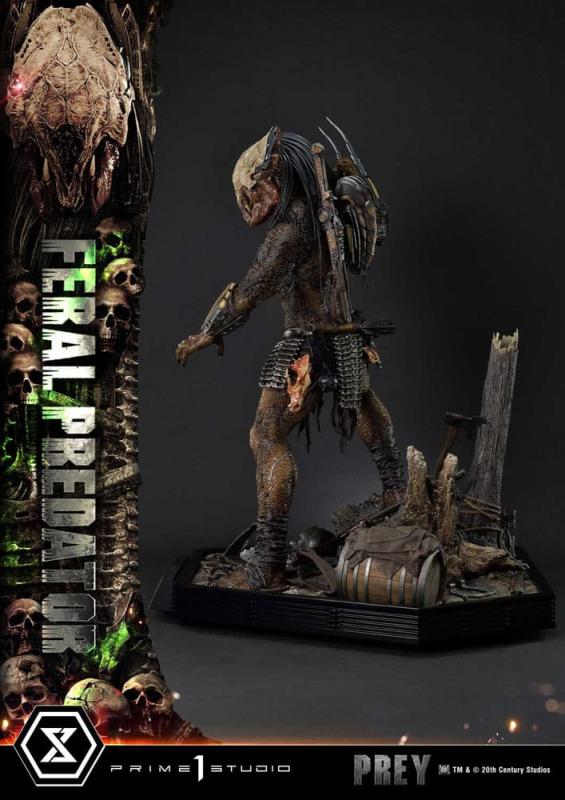 Prey (Movie) Museum Masterline Series Statue 1/3 Feral Predator 89 cm 10