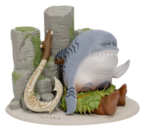 Disney D-Stage PVC Diorama Shark Maui 11 cm 1