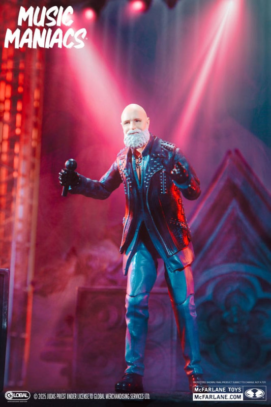Judas Priest Music Maniacs Heavy Metal Action Figure Rob Halford 15 cm 11
