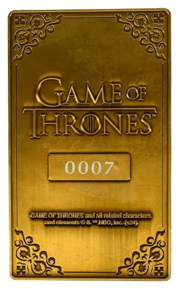Game of Thrones Ingot Map of Westeros 4
