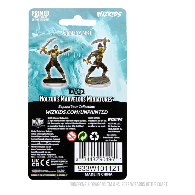 D&D Nolzur's Marvelous Miniatures Unpainted Miniatures 2-Packs Githyanki