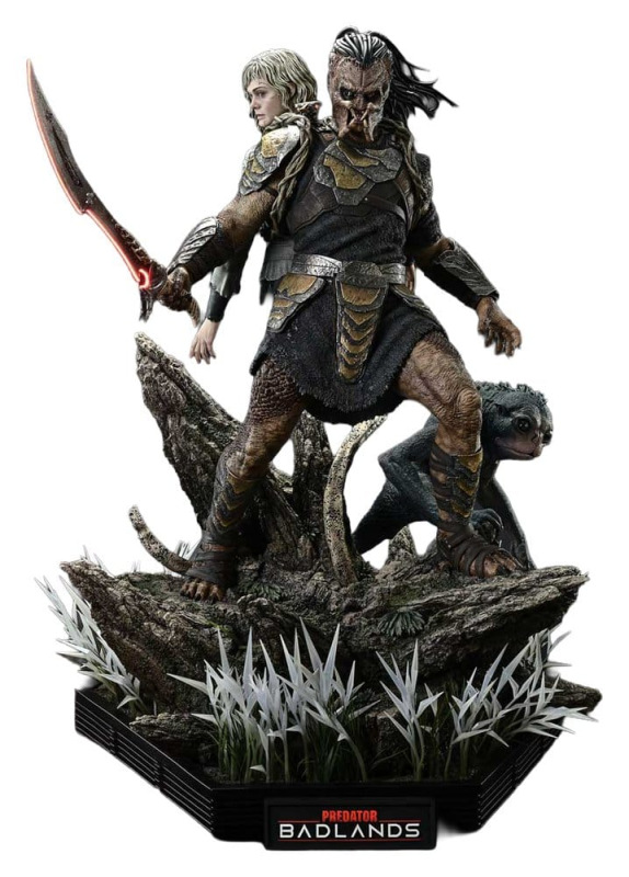 Predator Real Elite Masterline Statue 1/3 Badlands Dek & Thia 87 cm