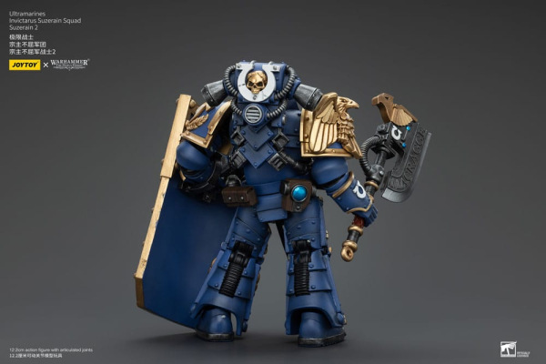 Warhammer The Horus Heresy Action Figure 1/18 Ultramarines Invictarus Suzerain Squad Suzerain 2 12 c 2