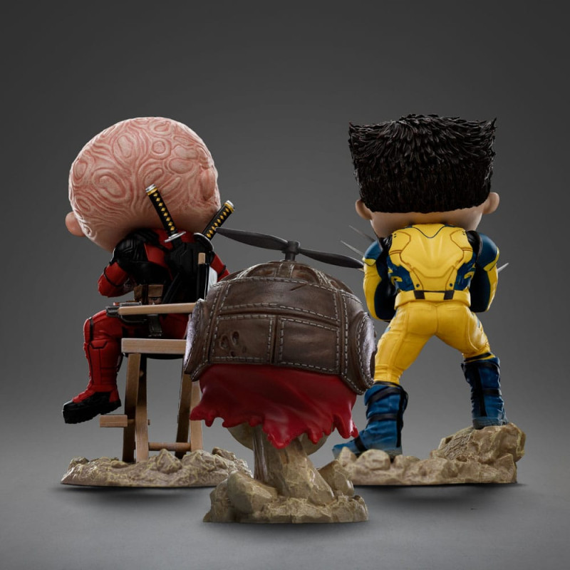 Deadpool & Wolverine Mini Co. PVC Figure Wolverine Unmasked 14 cm 8