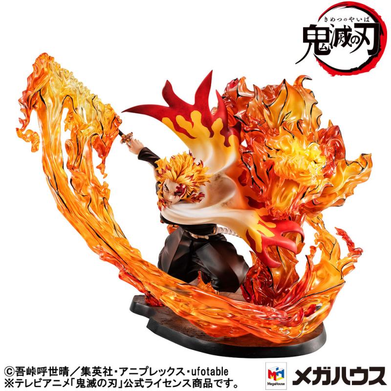 Demon slayer: Kimetsu no Yaiba Kyojuro Precious G.E.M. Series 1/8 PVC Statue Rengoku Flame Breathing