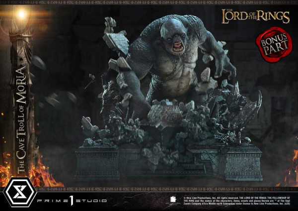 The Lord of the Rings Premium Masterline Series Statue 1/6 Cave Troll of Moria Bonus Version 91 cm 3