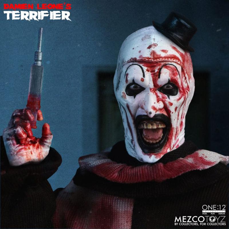 Terrifier Action Figure 1/12 Art the Clown Deluxe Edition 17 cm