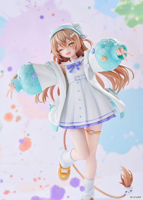 VTuber PVC Statue 1/7 Rurudo Lion Pastel Oniku Ver. 25 cm 2