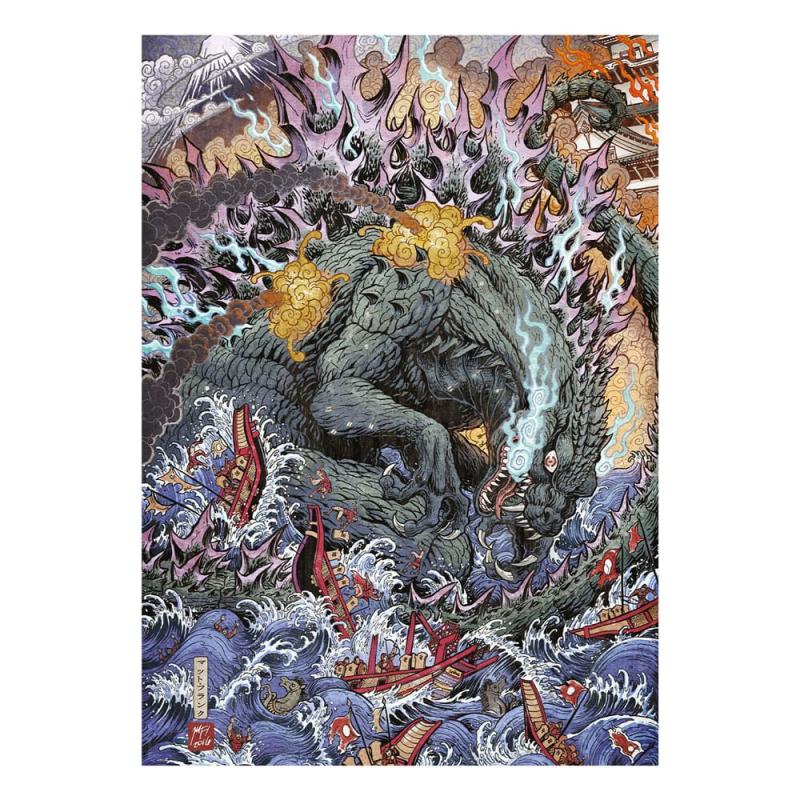 Godzilla Art Print Limited Edition 42 x 30 cm