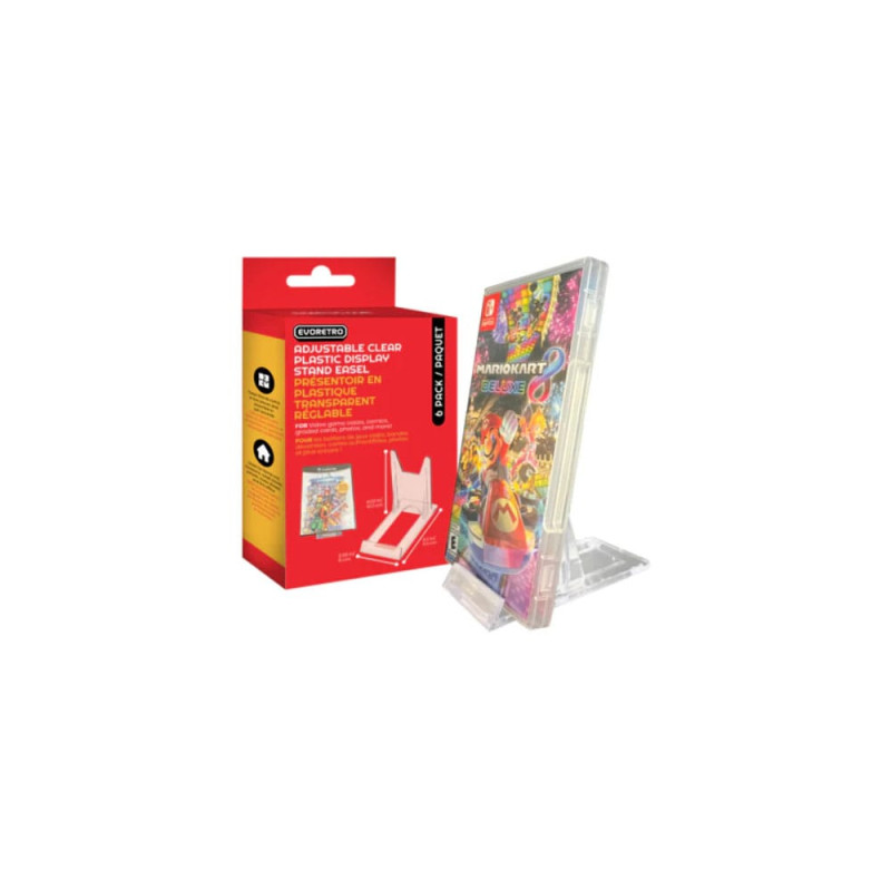 Adjustable Easel Stand 6-Pack Compatible with Video Game Cases 2