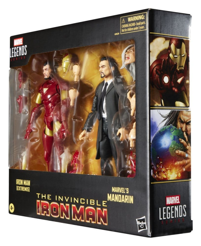 Marvel Legends Action Figure 2-Pack Iron Man (Extremis) & Marvel's Mandarin 15 cm 6