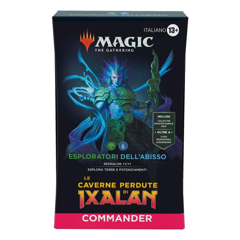 Magic the Gathering Le Caverne Perdute di Ixalan Commander Decks Display (4) italian