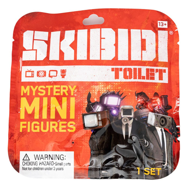 Skibidi Toilet Minifigures 6 cm Series 2 Display (24) 3