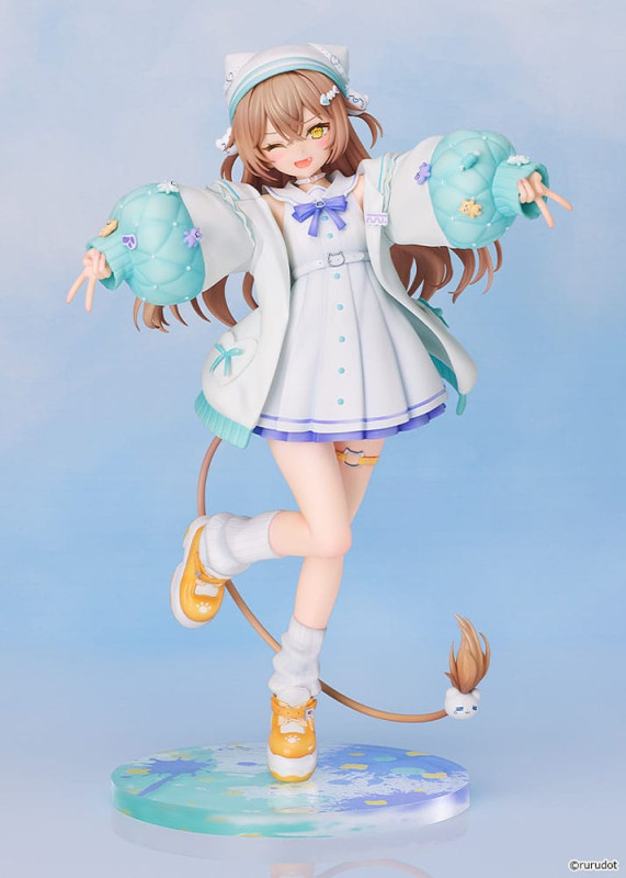 VTuber PVC Statue 1/7 Rurudo Lion Pastel Oniku Ver. 25 cm 5