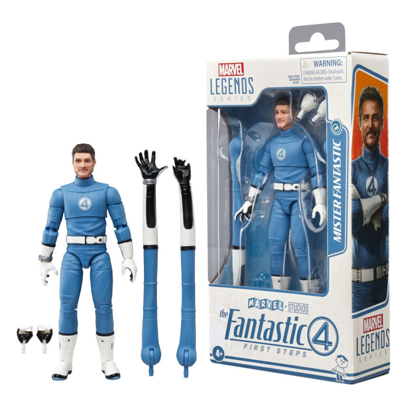 The Fantastic Four: First Steps Marvel Legends Action Figure Mister Fantastic 15 cm 10