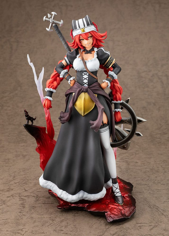 Overlord PVC Statue 1/8 Lupusregina Beta 10th Anniversary so-bin Ver. with Background Parts 22 cm 4