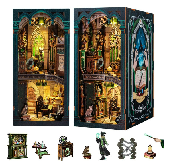 Book Nook Darkness Common Room 23 x 11 cm 12