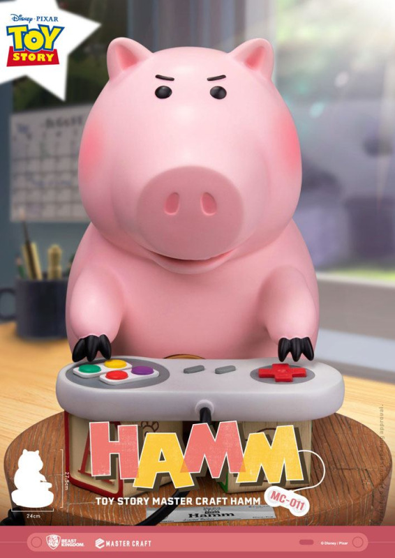 Toy Story Master Craft Statue Hamm 28 cm 9