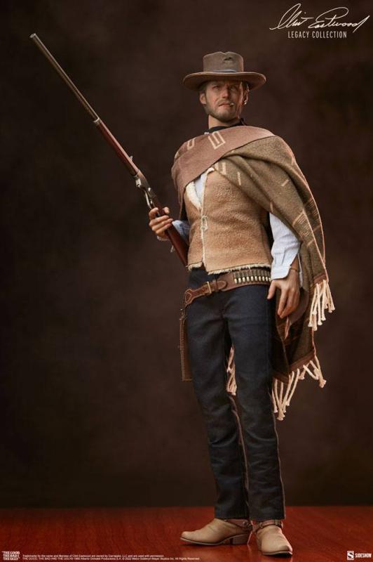 The Good, The Bad and the Ugly Clint Eastwood Legacy Collection Action Figure 1/6 The Man With No Na